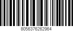 Código de barras (EAN, GTIN, SKU, ISBN): '8056376262964'