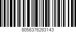 Código de barras (EAN, GTIN, SKU, ISBN): '8056376283143'