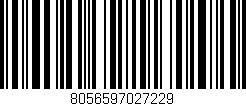 Código de barras (EAN, GTIN, SKU, ISBN): '8056597027229'