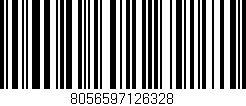 Código de barras (EAN, GTIN, SKU, ISBN): '8056597126328'