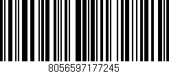 Código de barras (EAN, GTIN, SKU, ISBN): '8056597177245'