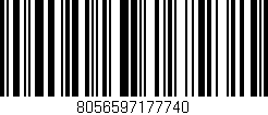 Código de barras (EAN, GTIN, SKU, ISBN): '8056597177740'