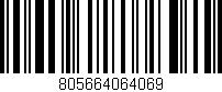 Código de barras (EAN, GTIN, SKU, ISBN): '805664064069'