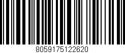 Código de barras (EAN, GTIN, SKU, ISBN): '8059175122620'