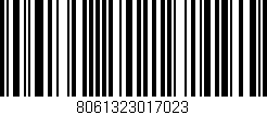 Código de barras (EAN, GTIN, SKU, ISBN): '8061323017023'