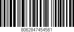 Código de barras (EAN, GTIN, SKU, ISBN): '8062847454561'