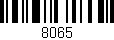 Código de barras (EAN, GTIN, SKU, ISBN): '8065'