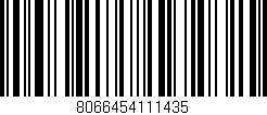 Código de barras (EAN, GTIN, SKU, ISBN): '8066454111435'