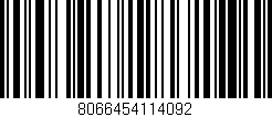 Código de barras (EAN, GTIN, SKU, ISBN): '8066454114092'