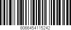 Código de barras (EAN, GTIN, SKU, ISBN): '8066454115242'