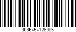 Código de barras (EAN, GTIN, SKU, ISBN): '8066454126385'