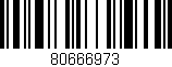 Código de barras (EAN, GTIN, SKU, ISBN): '80666973'