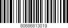 Código de barras (EAN, GTIN, SKU, ISBN): '80686813019'