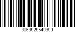 Código de barras (EAN, GTIN, SKU, ISBN): '8068929549699'