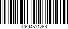 Código de barras (EAN, GTIN, SKU, ISBN): '80694511266'