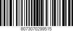 Código de barras (EAN, GTIN, SKU, ISBN): '8073070299515'