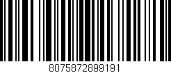 Código de barras (EAN, GTIN, SKU, ISBN): '8075872899191'