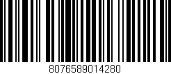 Código de barras (EAN, GTIN, SKU, ISBN): '8076589014280'