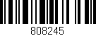 Código de barras (EAN, GTIN, SKU, ISBN): '808245'