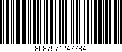 Código de barras (EAN, GTIN, SKU, ISBN): '8087571247784'