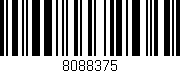 Código de barras (EAN, GTIN, SKU, ISBN): '8088375'