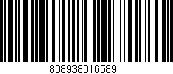 Código de barras (EAN, GTIN, SKU, ISBN): '8089380165891'