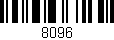 Código de barras (EAN, GTIN, SKU, ISBN): '8096'
