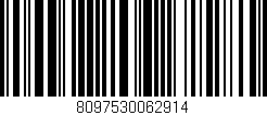 Código de barras (EAN, GTIN, SKU, ISBN): '8097530062914'