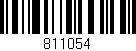 Código de barras (EAN, GTIN, SKU, ISBN): '811054'
