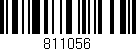 Código de barras (EAN, GTIN, SKU, ISBN): '811056'