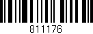 Código de barras (EAN, GTIN, SKU, ISBN): '811176'