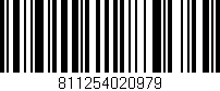 Código de barras (EAN, GTIN, SKU, ISBN): '811254020979'