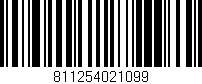 Código de barras (EAN, GTIN, SKU, ISBN): '811254021099'