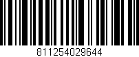 Código de barras (EAN, GTIN, SKU, ISBN): '811254029644'