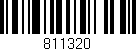Código de barras (EAN, GTIN, SKU, ISBN): '811320'
