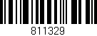 Código de barras (EAN, GTIN, SKU, ISBN): '811329'