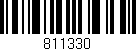 Código de barras (EAN, GTIN, SKU, ISBN): '811330'