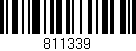 Código de barras (EAN, GTIN, SKU, ISBN): '811339'