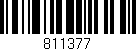 Código de barras (EAN, GTIN, SKU, ISBN): '811377'