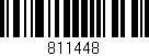 Código de barras (EAN, GTIN, SKU, ISBN): '811448'