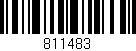Código de barras (EAN, GTIN, SKU, ISBN): '811483'