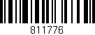 Código de barras (EAN, GTIN, SKU, ISBN): '811776'