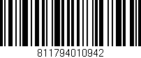 Código de barras (EAN, GTIN, SKU, ISBN): '811794010942'