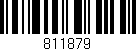 Código de barras (EAN, GTIN, SKU, ISBN): '811879'