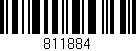 Código de barras (EAN, GTIN, SKU, ISBN): '811884'