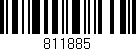 Código de barras (EAN, GTIN, SKU, ISBN): '811885'
