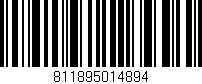 Código de barras (EAN, GTIN, SKU, ISBN): '811895014894'