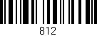 Código de barras (EAN, GTIN, SKU, ISBN): '812'