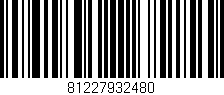 Código de barras (EAN, GTIN, SKU, ISBN): '81227932480'