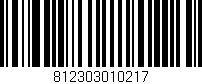 Código de barras (EAN, GTIN, SKU, ISBN): '812303010217'